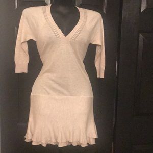 Free people thin knit tunic top blouse XS